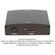 Convertidor HDMI a VGA + Audio R/L